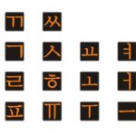 Корейские наклейки на клавиатуру
